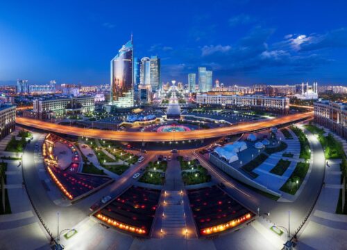 Посещения Столицы Казахстана Город Астана